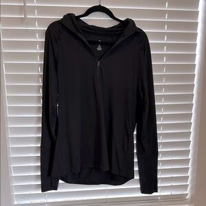 Women's Black Long Sleeve Top